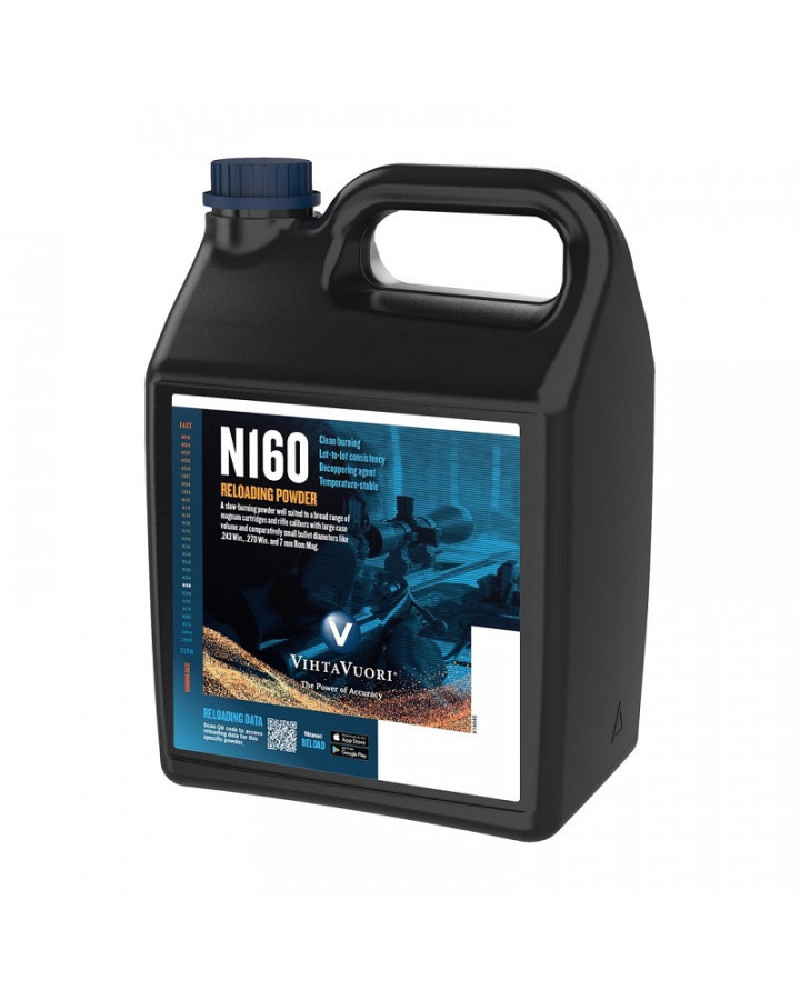 Puškový střelný prach VIHTAVUORI N160 3,5 kg