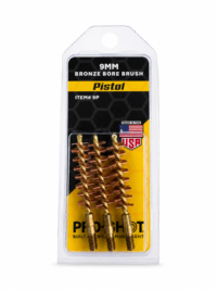 Sada 3ks Kartáč bronzový pistolový 9mm Pro-shot Products 9P